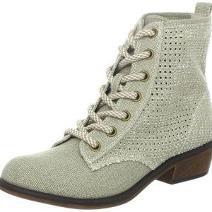 DIRTY LAUNDRY Green Ankle Boots Size 9 1/2